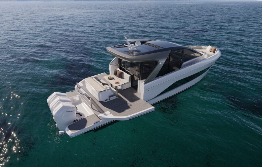 c48-deck-saloon-exterior-white-hull-with-outboards-static-908x580